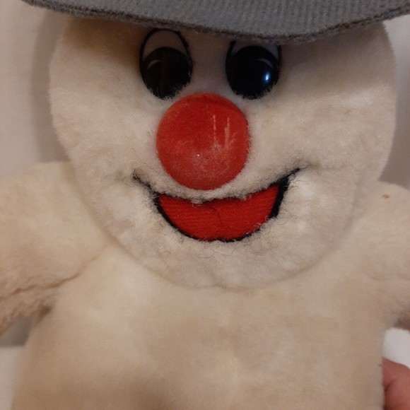 Gemmy Animated Frosty The Snowman Singing Christmas Plush, 2001 For Parts VTG - Picture 11 of 16